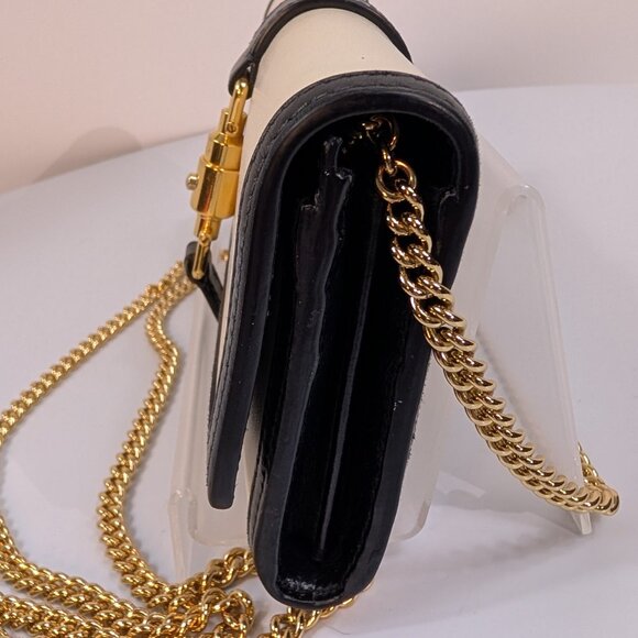 Gucci Cream Jackie 1961 Wallet on Chain with Gold Hardware - Picture 2 of 14